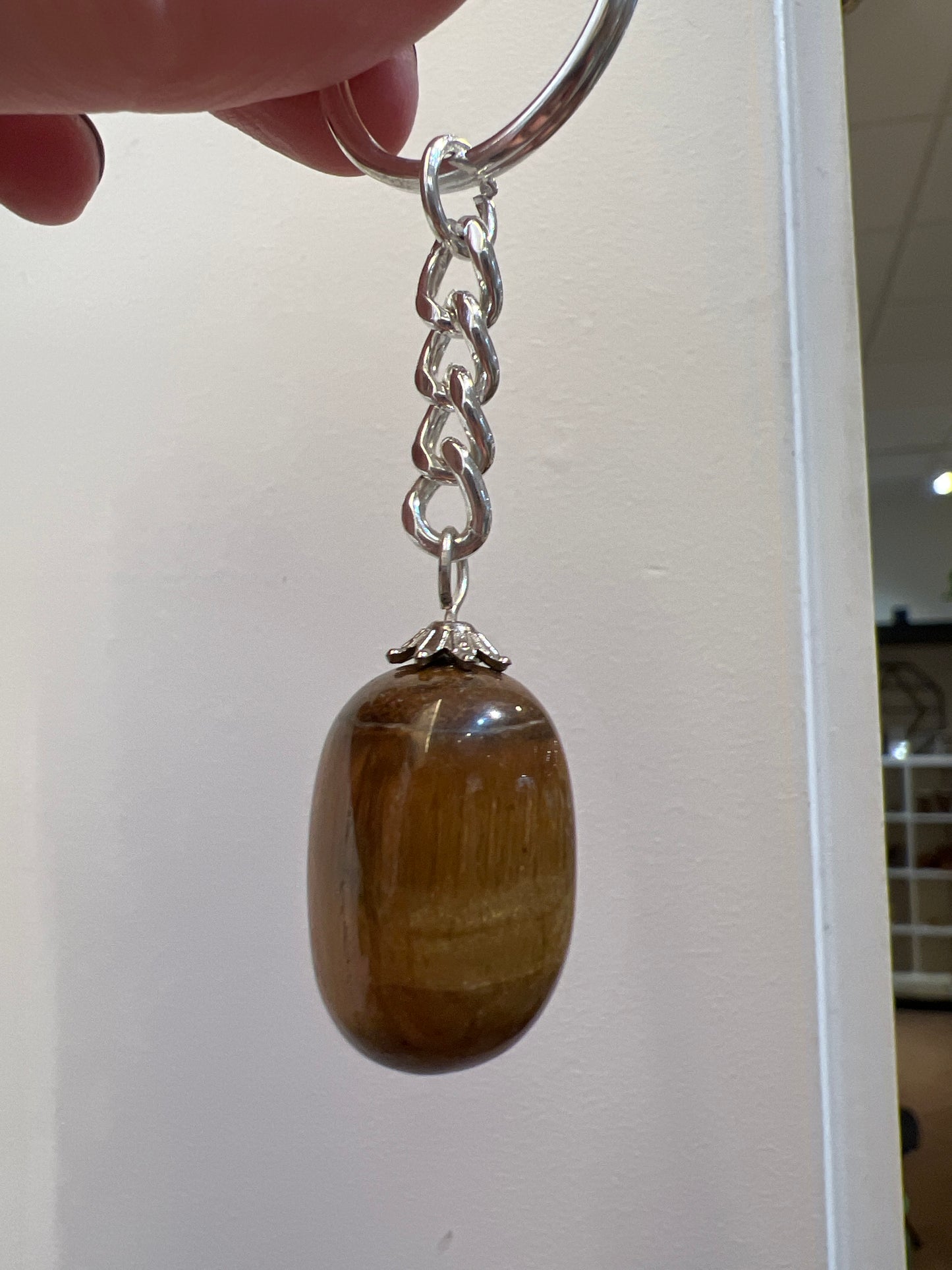 Tigers Eye Keychain