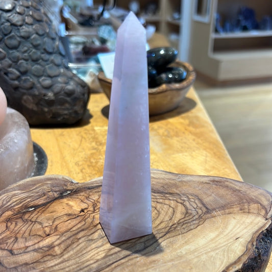 Rose Quartz Obelisk