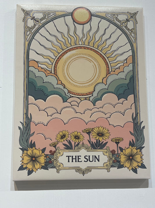 The Sun Canvas Print