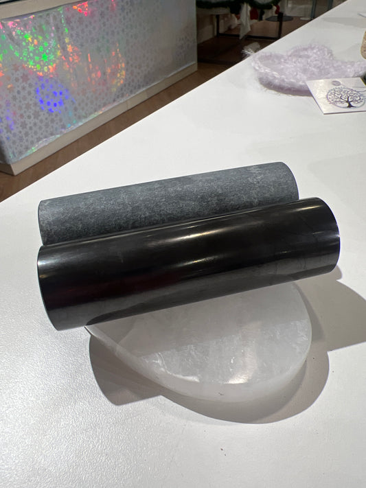 Shungite And Soapstone Harmonizer Set