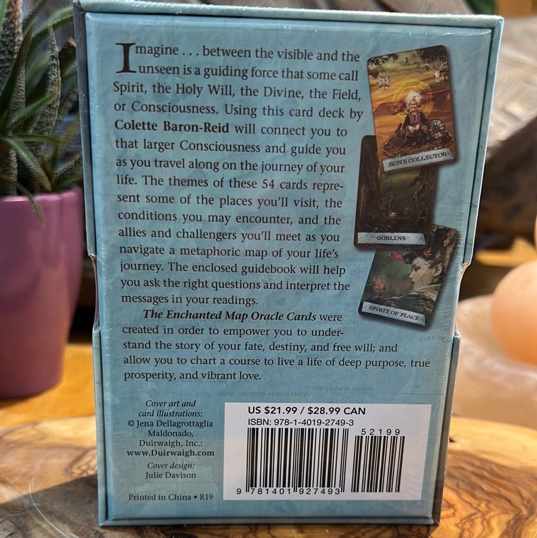 The Enchanted Map Oracle Cards