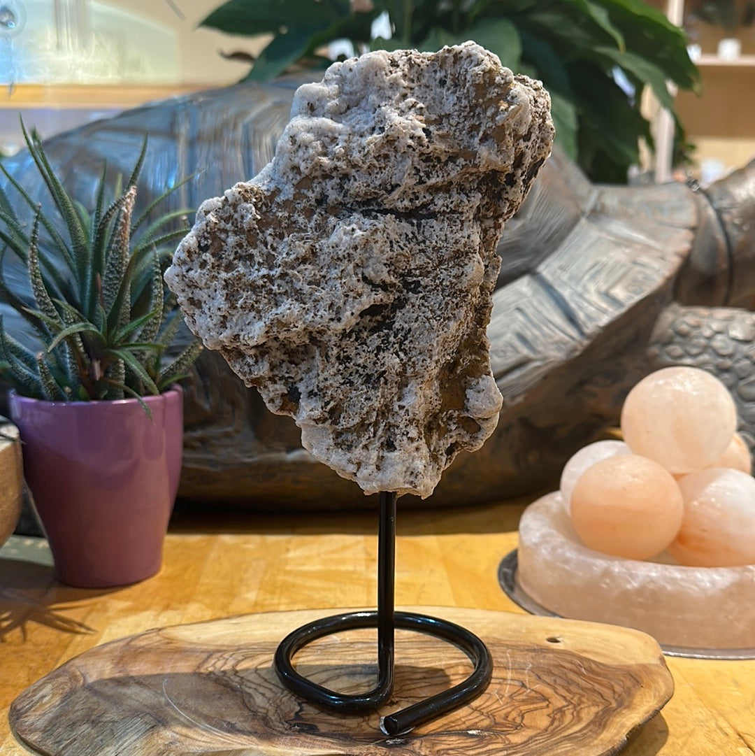 Pink Amethyst on Custom Stand - #39