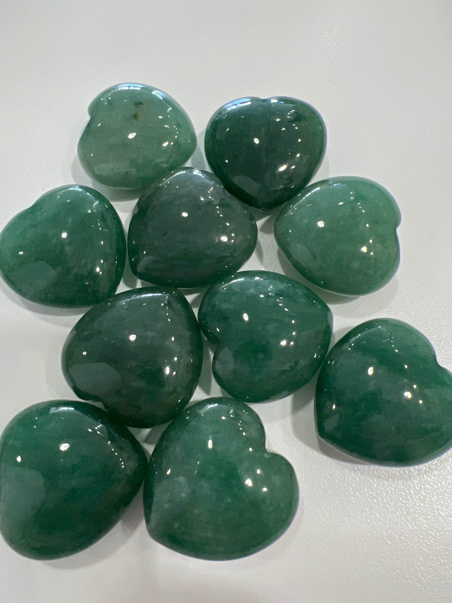 Green Aventurine Mini Heart
