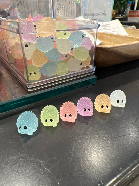Mini Resin Hedgehog