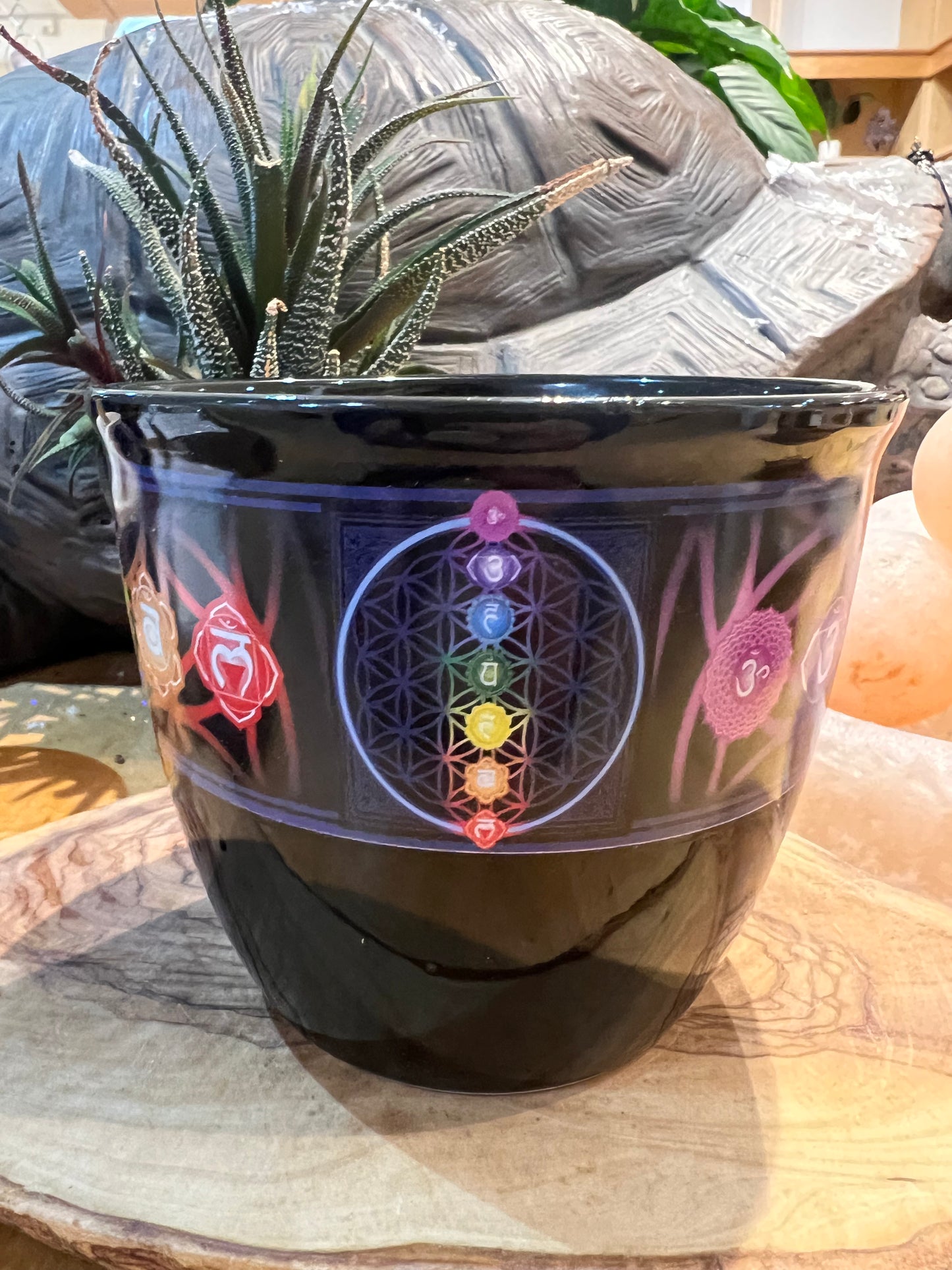 Large Ceramic Chakra Bowl