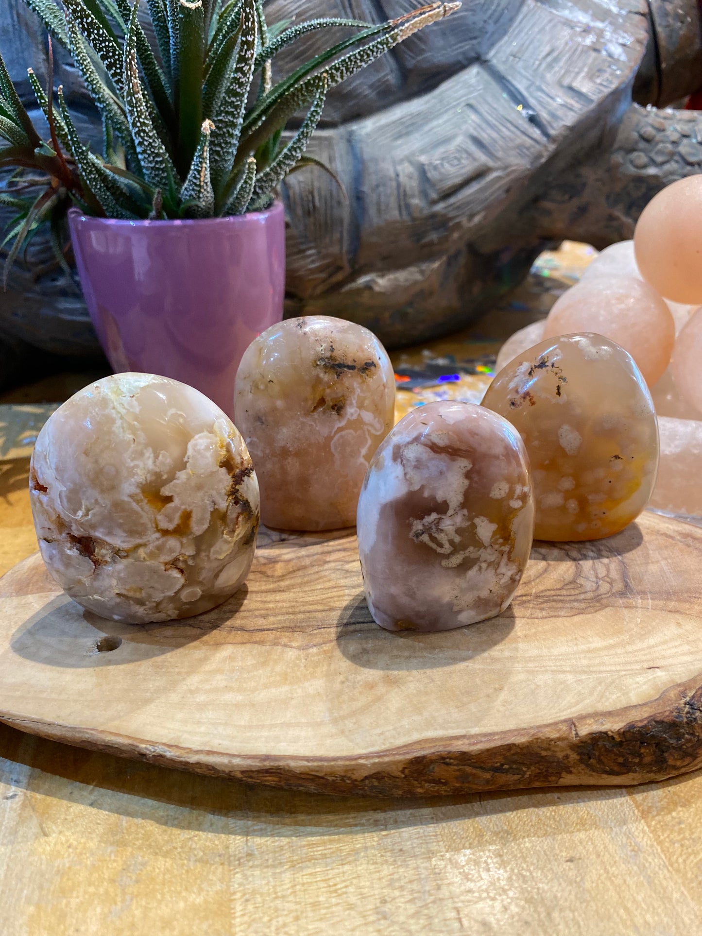 Flower Agate Freeform