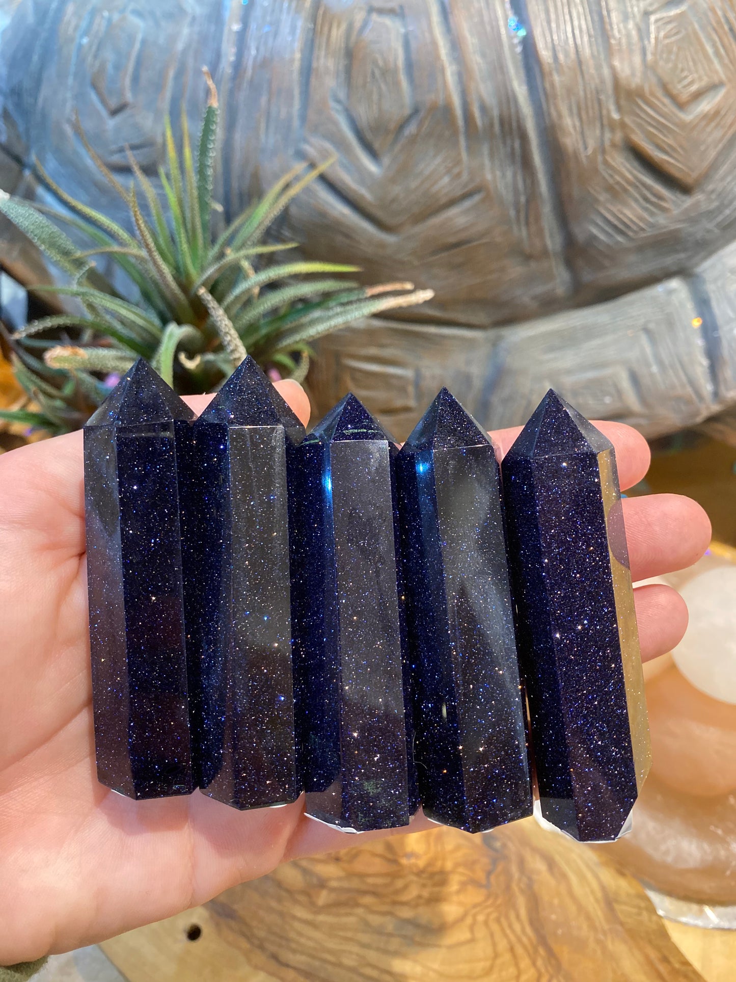 Blue Goldstone Tower