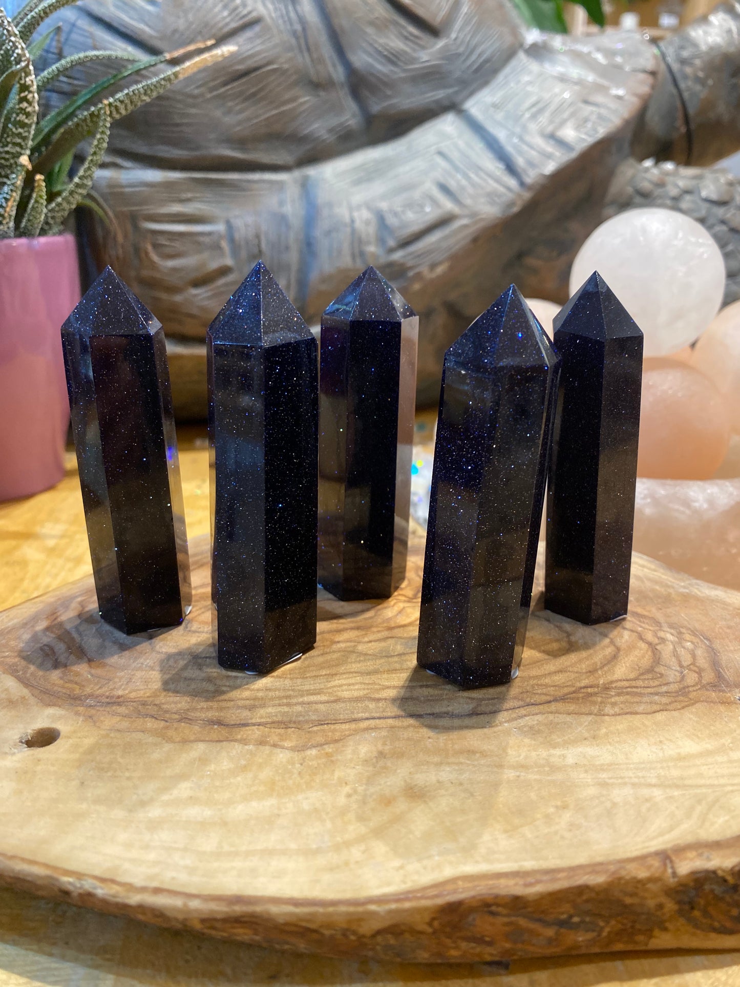 Blue Goldstone Tower