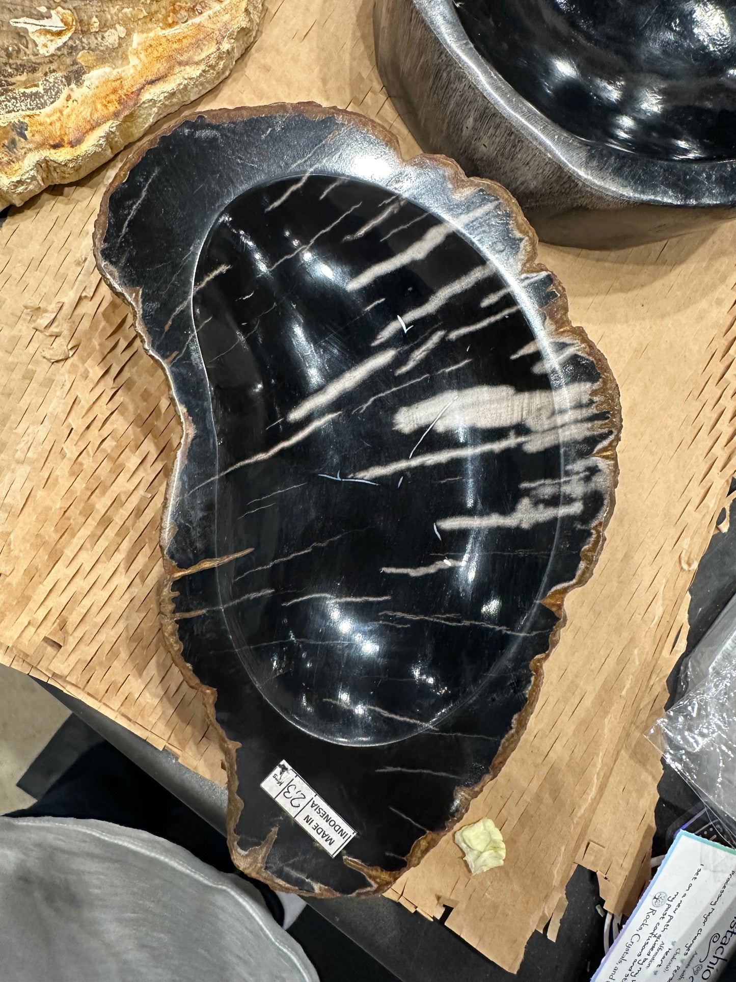 Petrified Wood Bowl