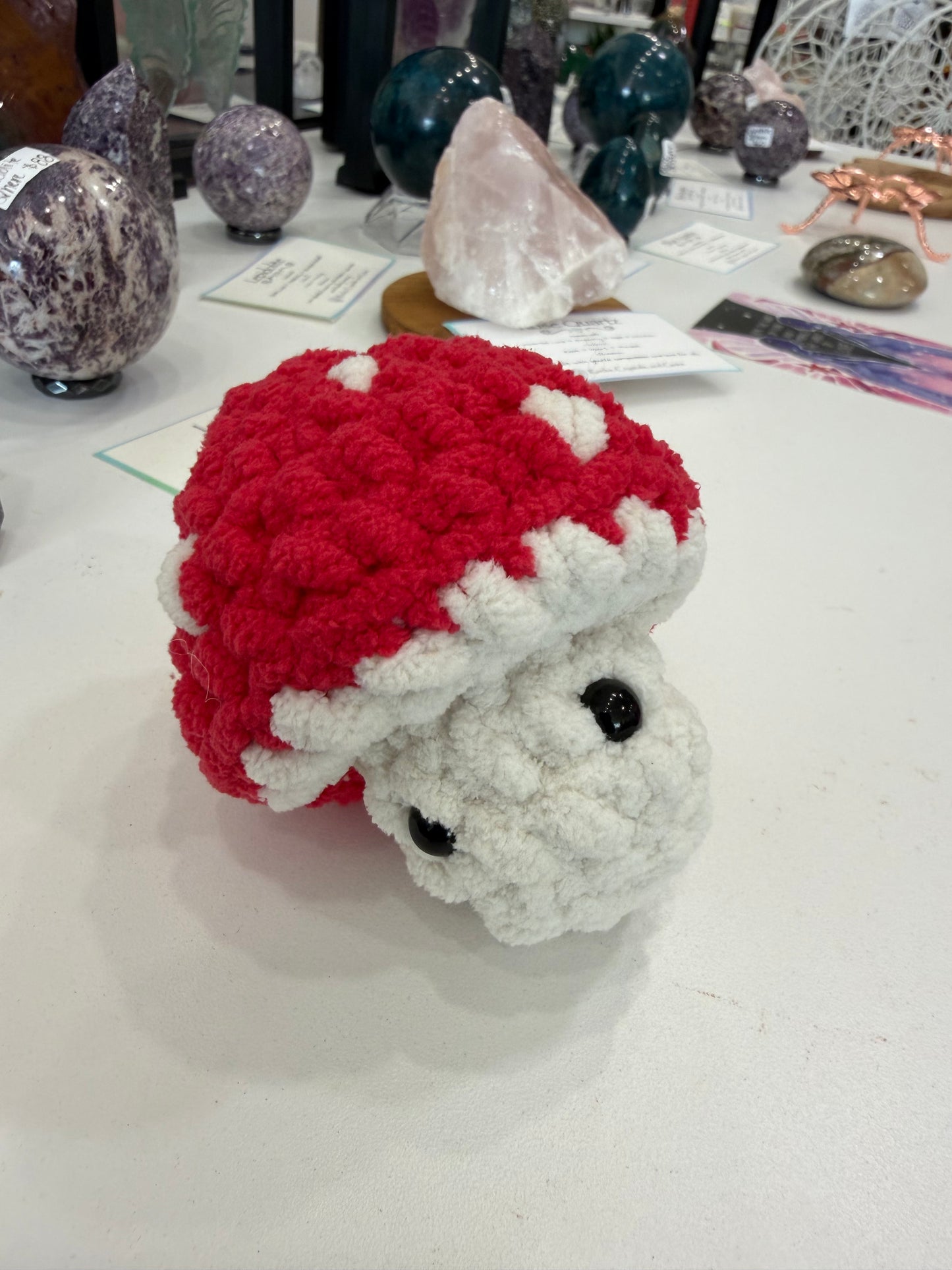 Handmade Crochet Chunky Mushie Pop