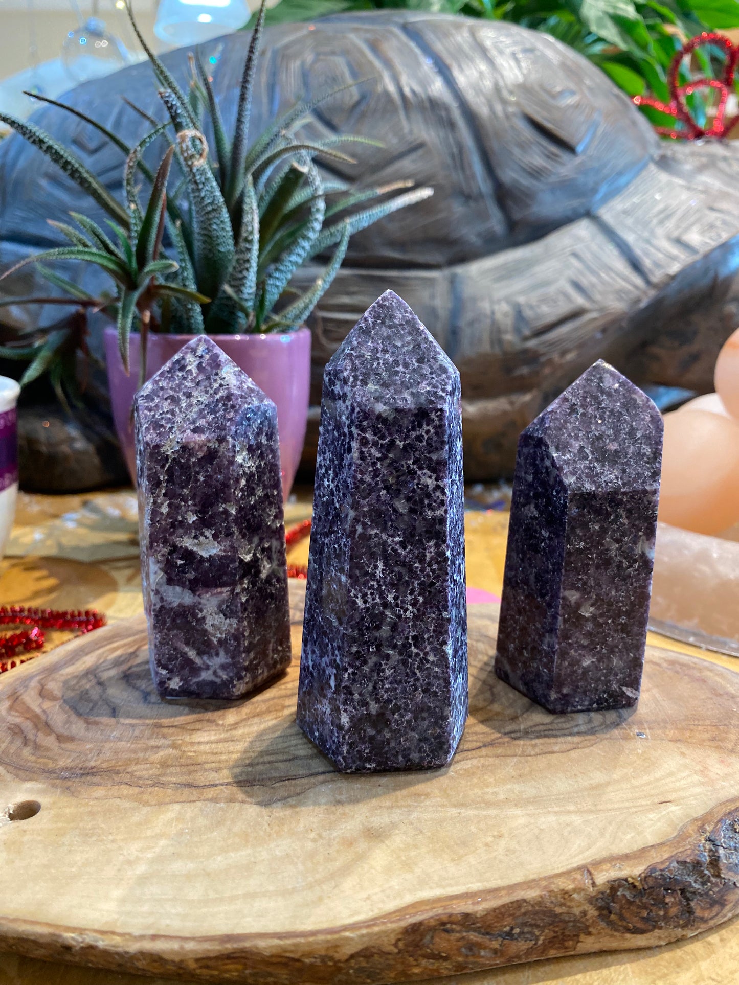 Lepidolite Tower
