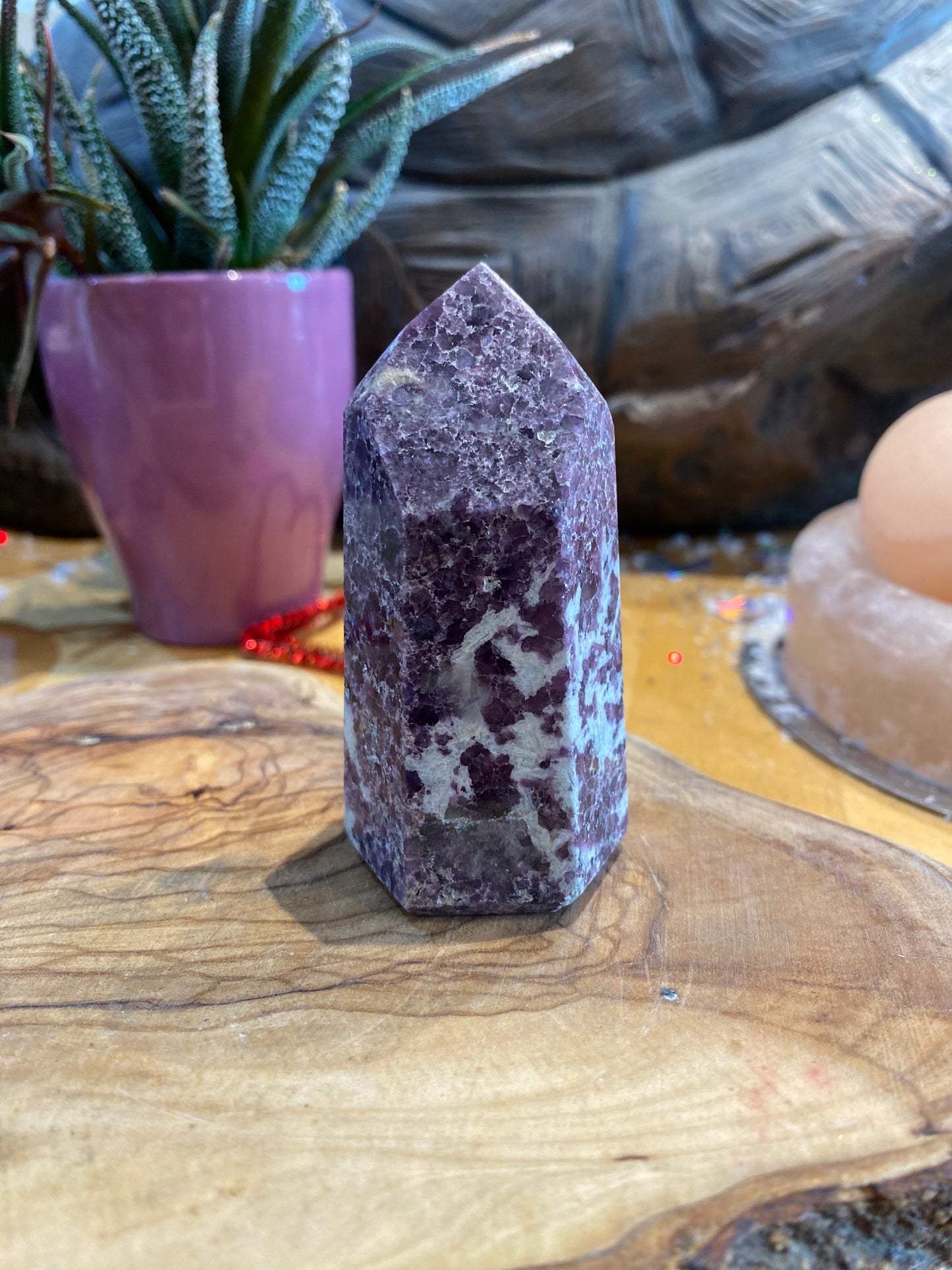 Lepidolite Tower