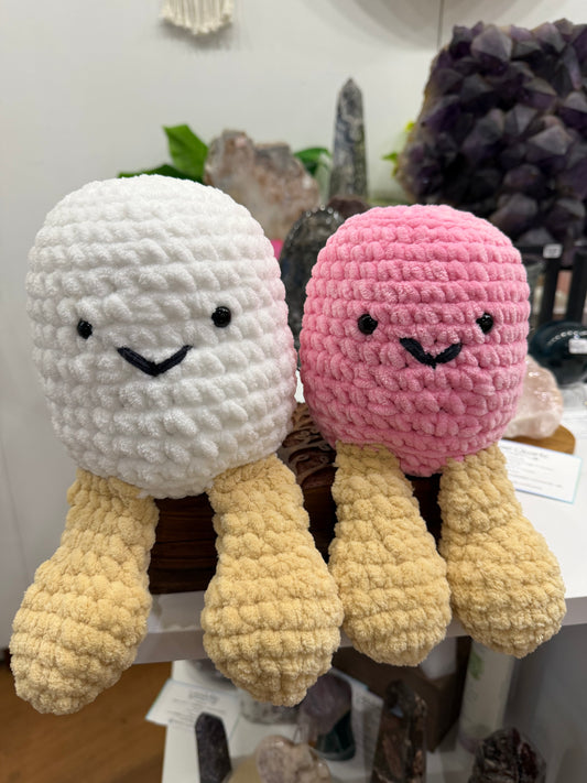 Crochet Marshmallow Plushies
