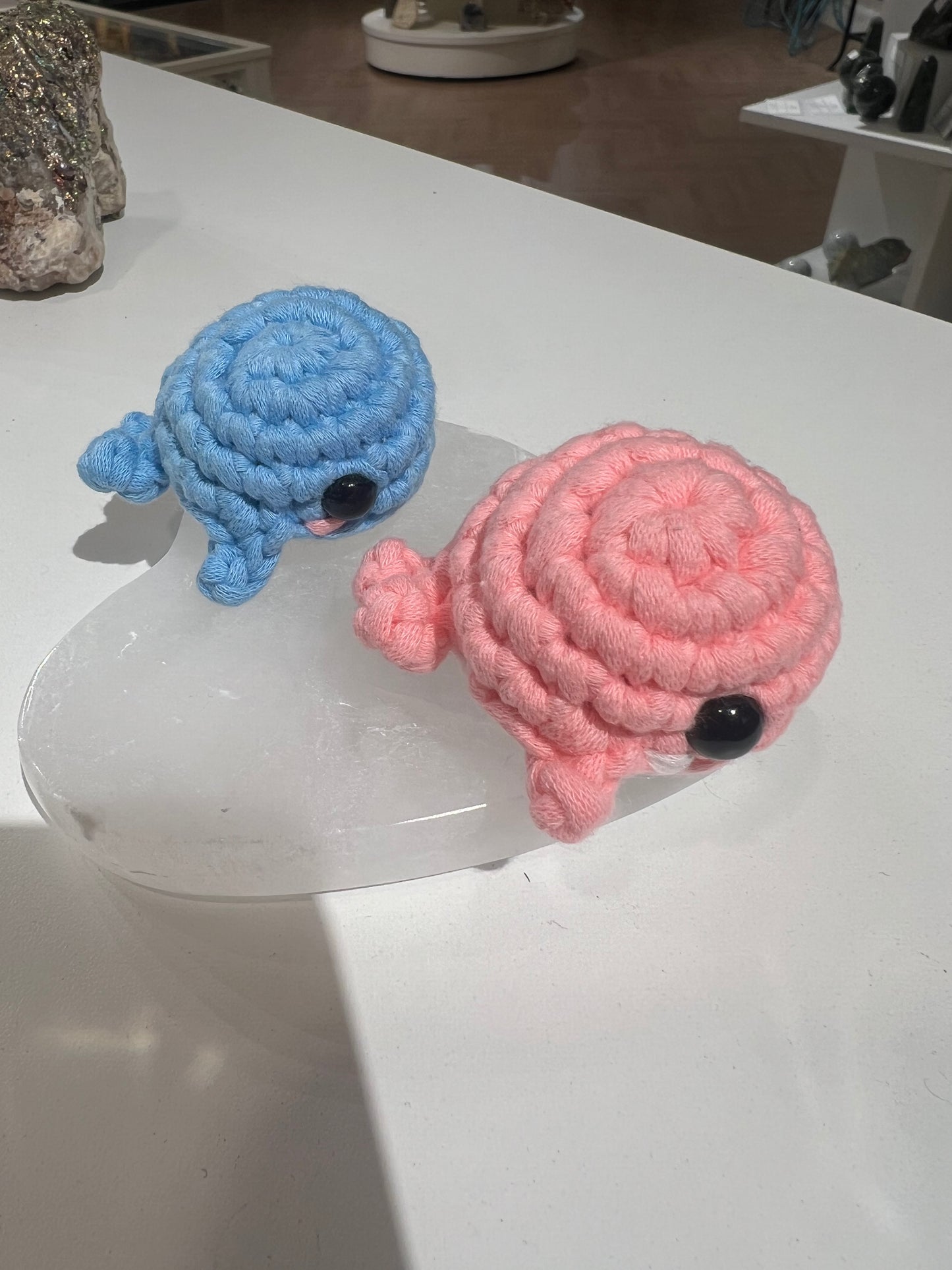 Handmade Crochet Mini Whale