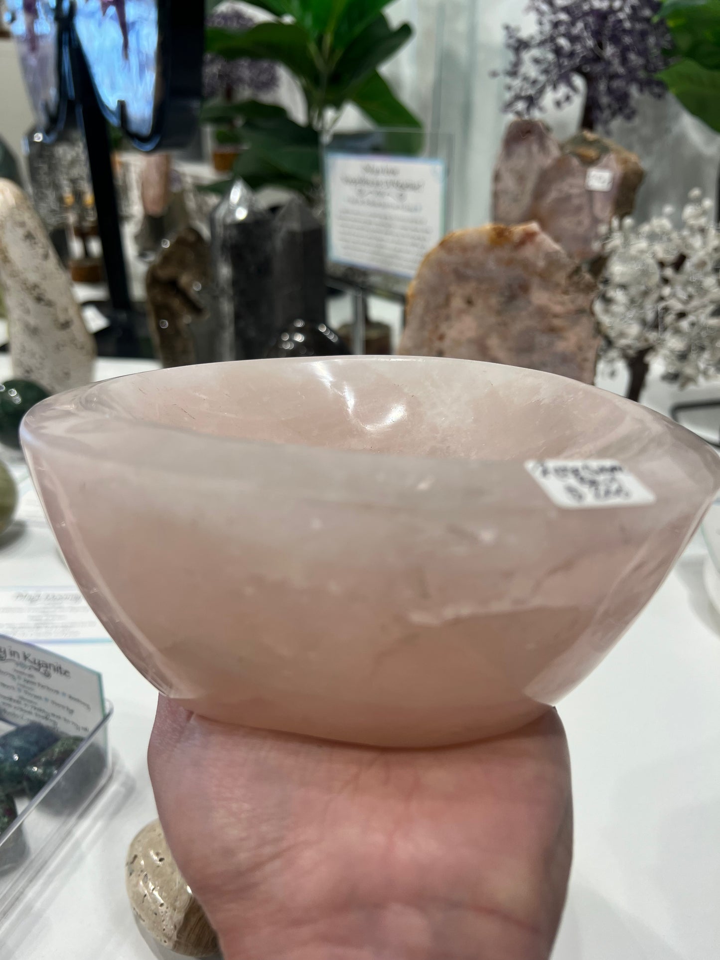 Rose Quartz Bowl - XL Brazil