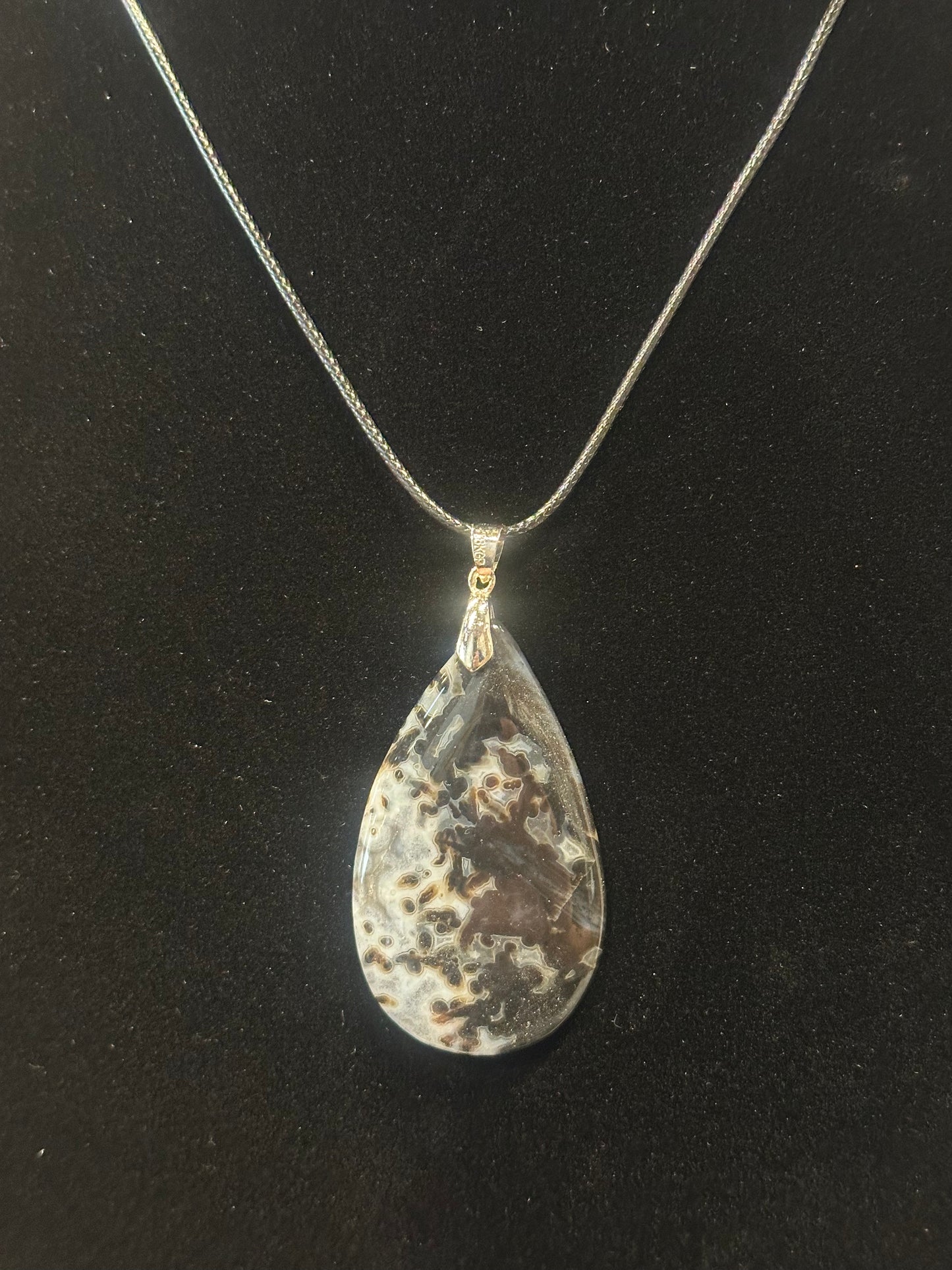 Dendritic Opal Pendant