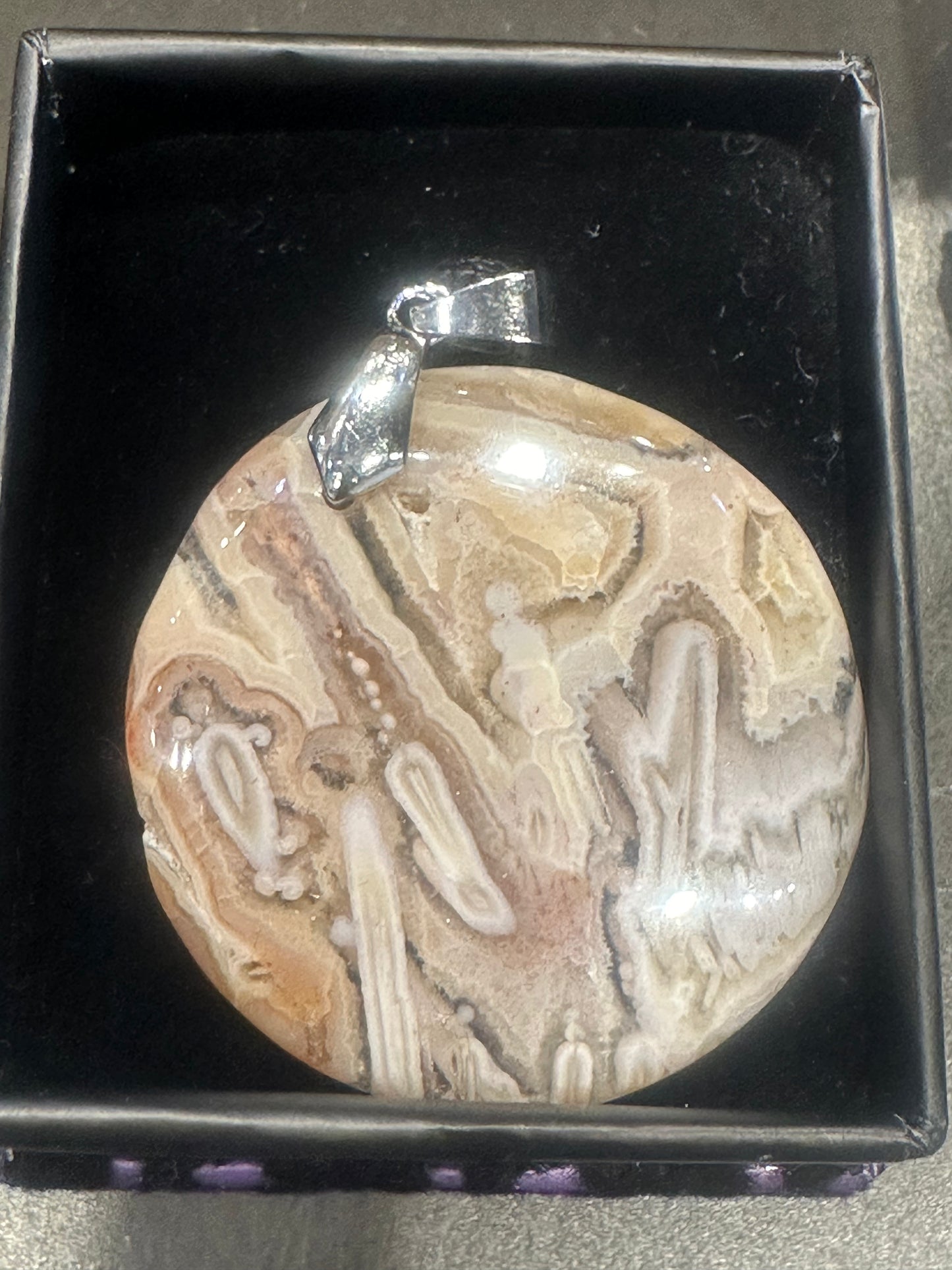 Dendritic Opal Pendant
