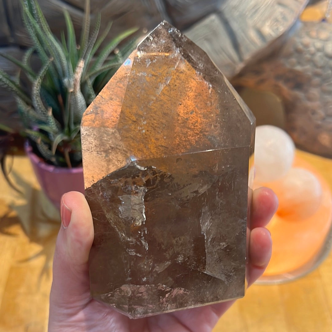 Smoky Quartz Tower