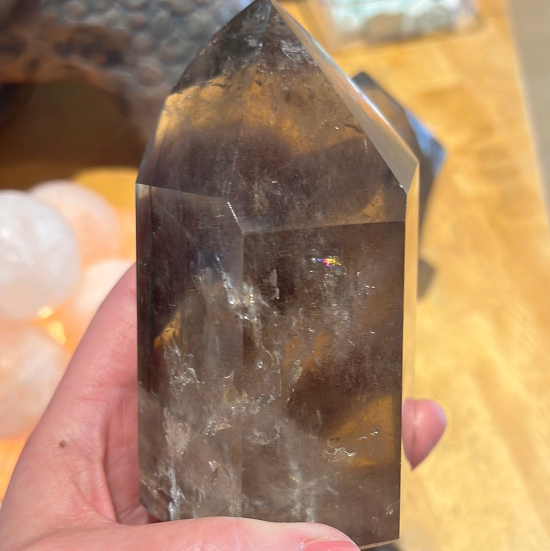 Smoky Quartz Tower