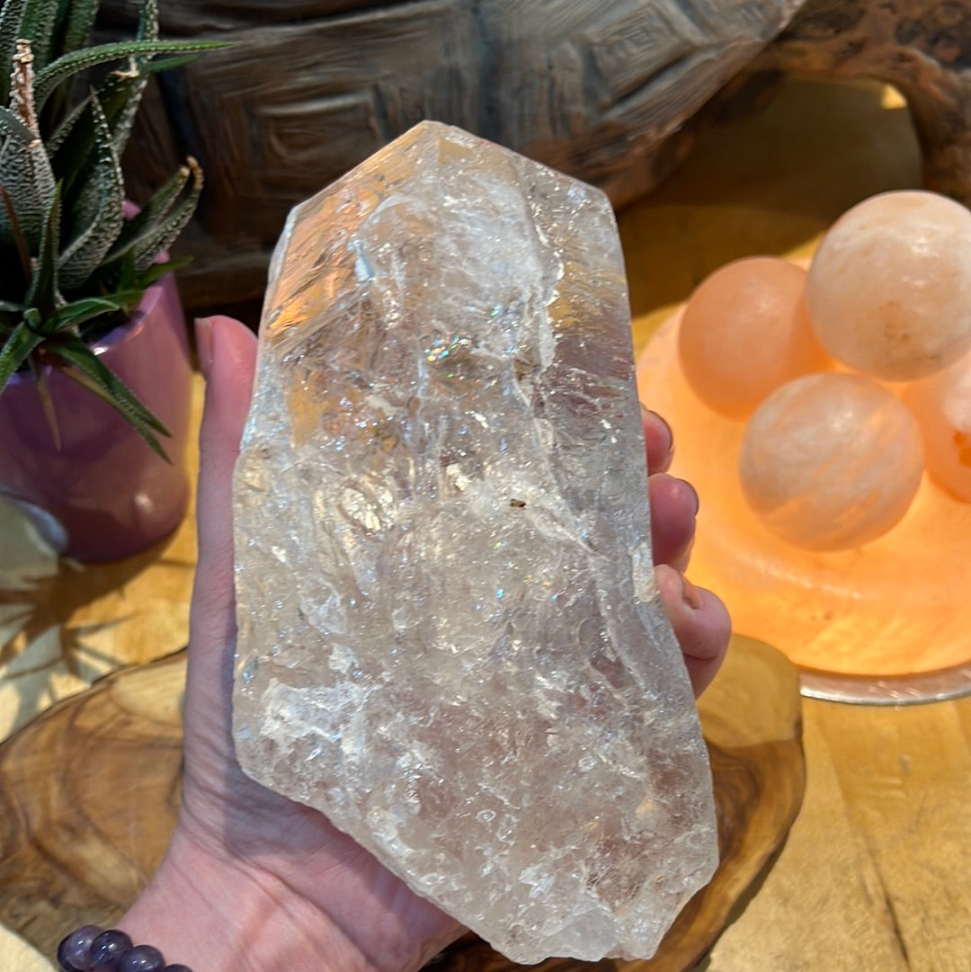 Large Lemurian Quartz Point