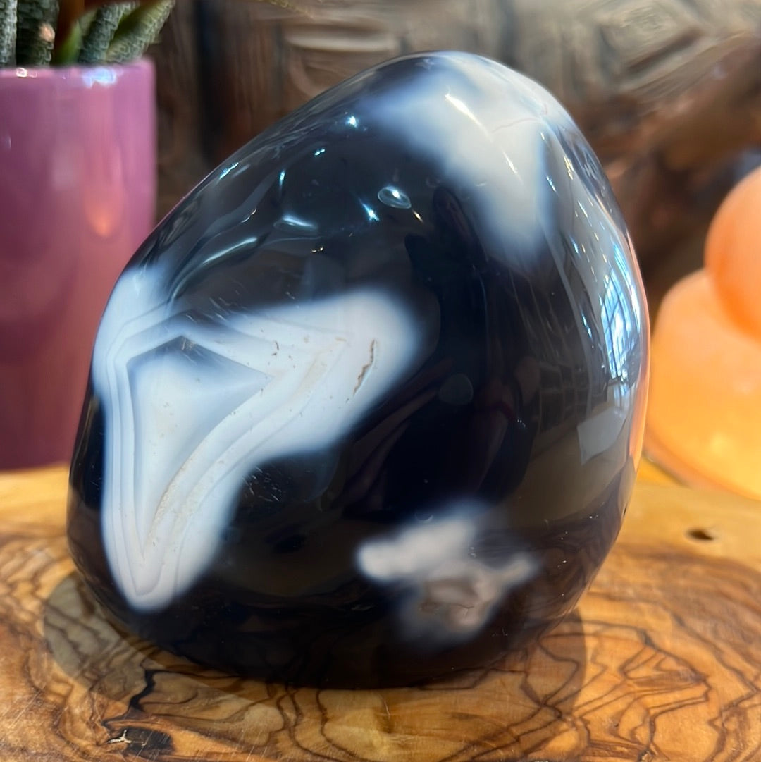 Orca Agate Freeform