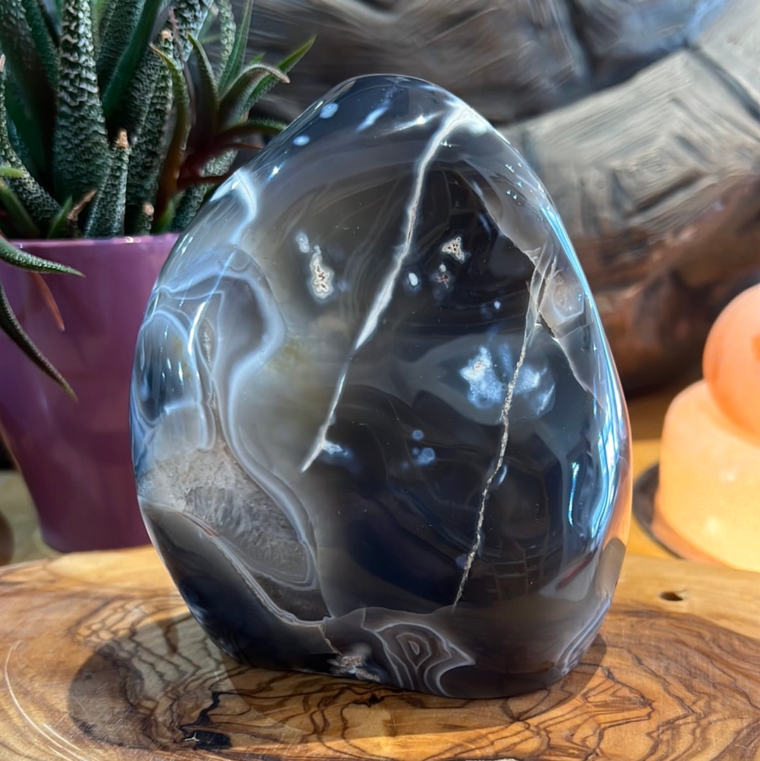 Orca Agate Freeform