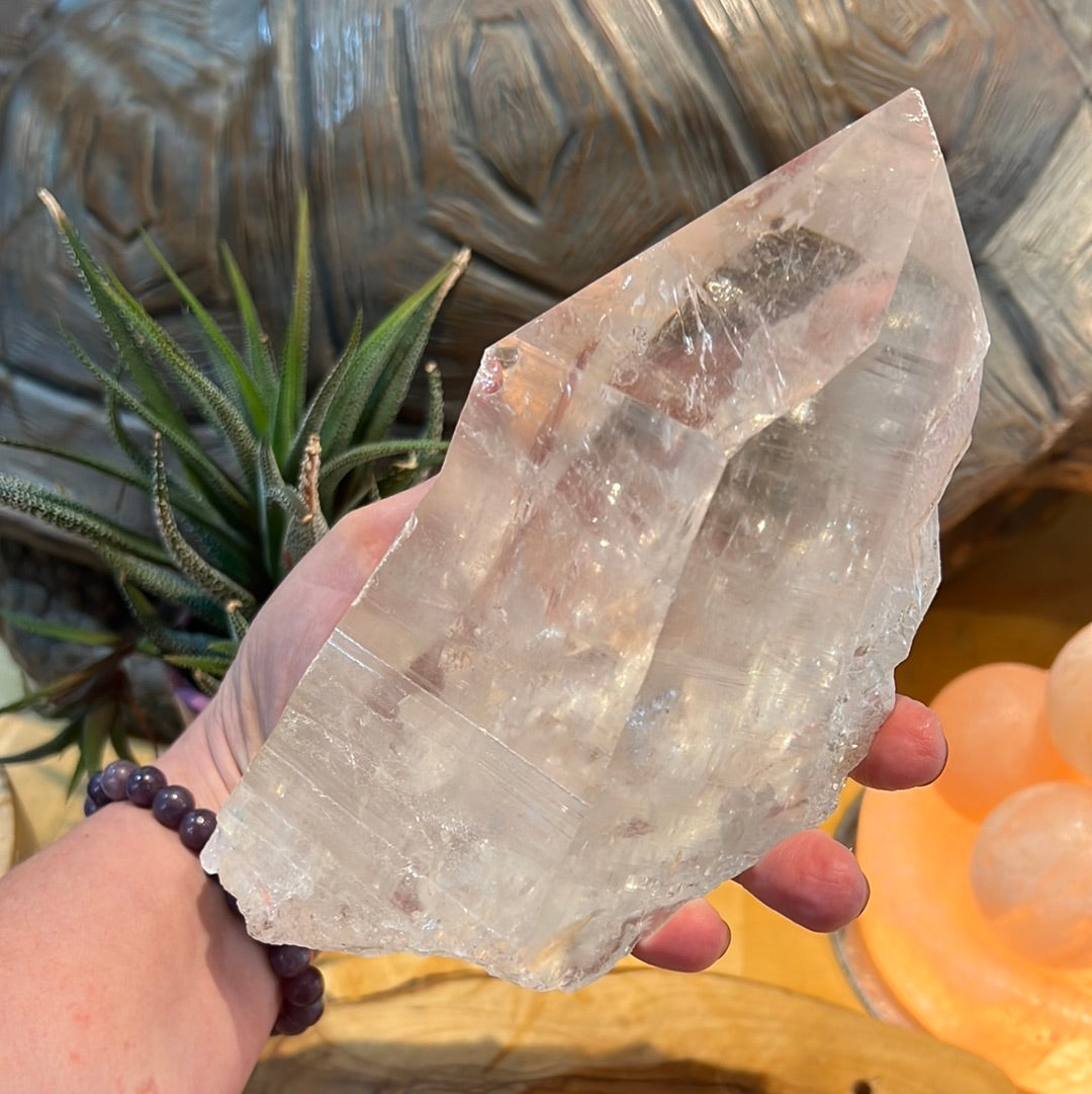 Large Lemurian Quartz Point