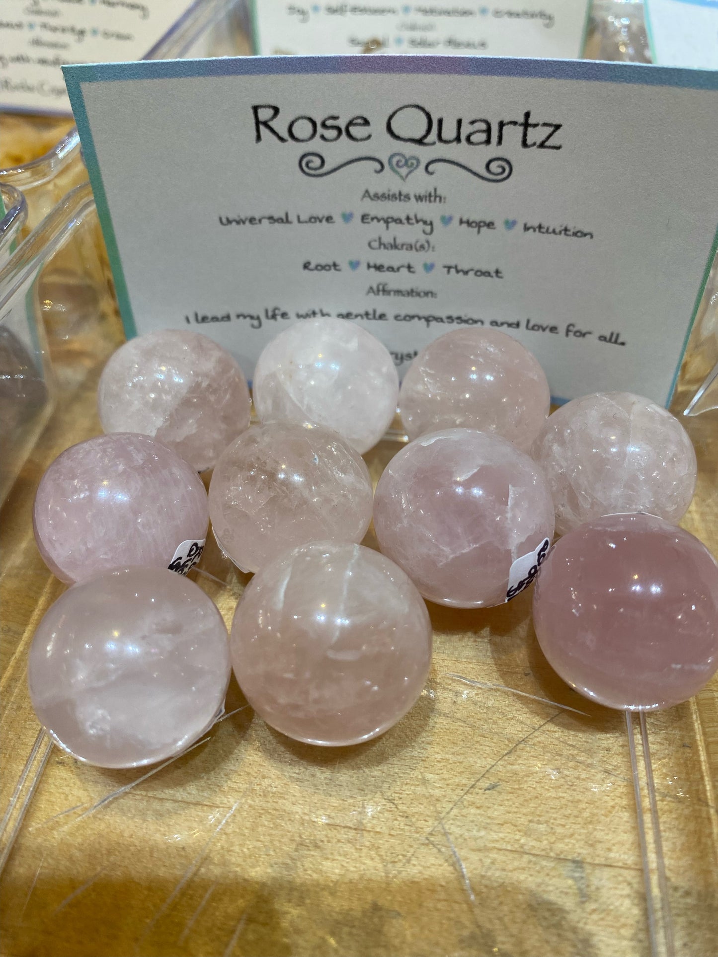 Rose Quartz Mini Sphere