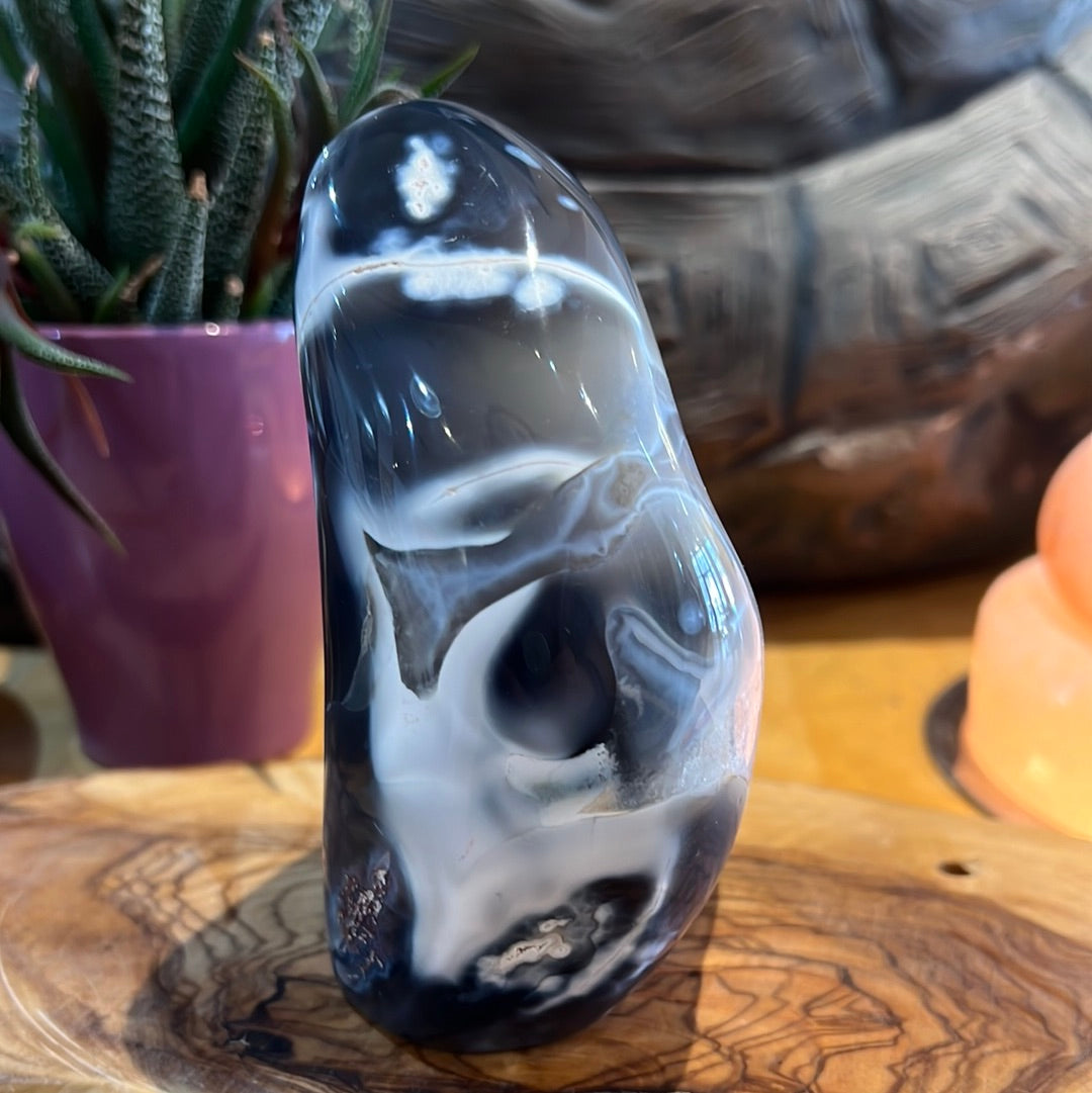 Orca Agate Freeform