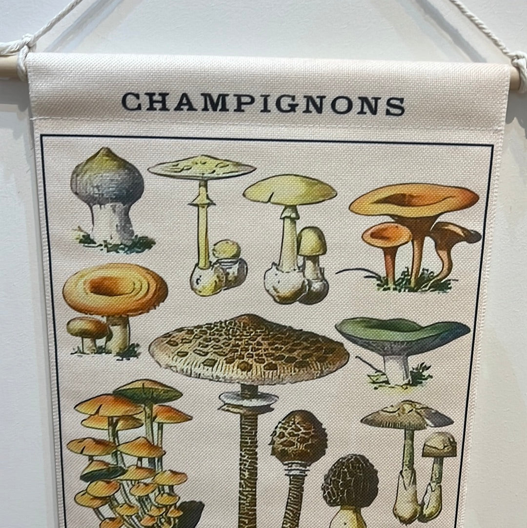 Champignons Mushroom Wall Hanging