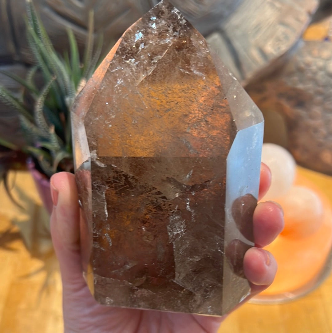 Smoky Quartz Tower
