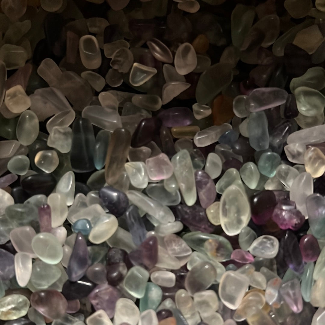 Rainbow Fluorite Pixie Pebbles