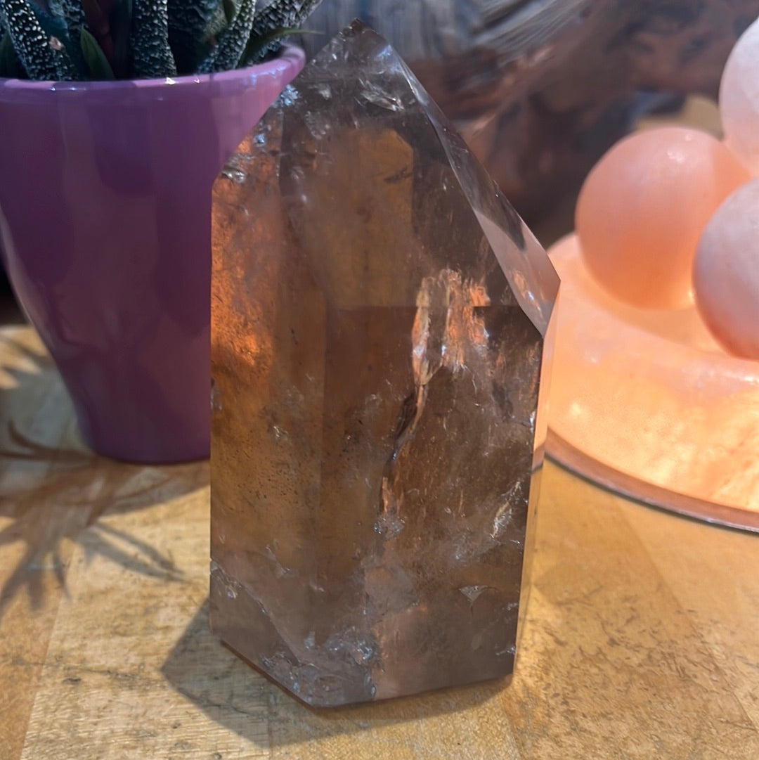 Smoky Quartz Tower