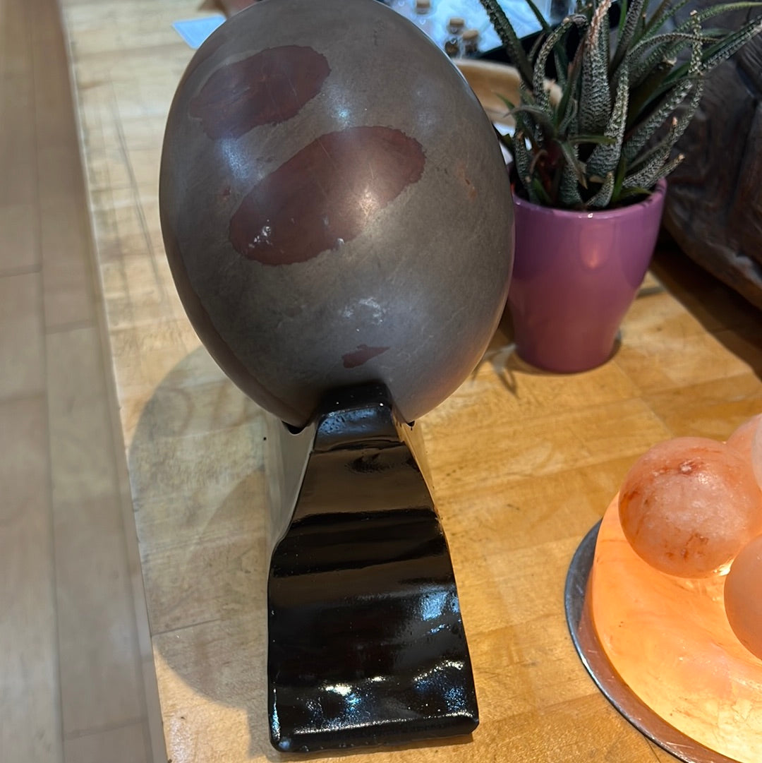 Shiva Lingam On Custom Stand