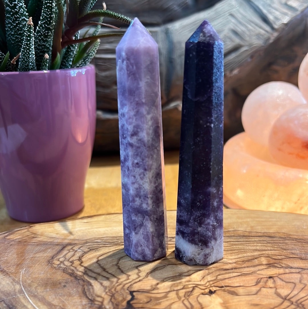 Lepidolite Tower
