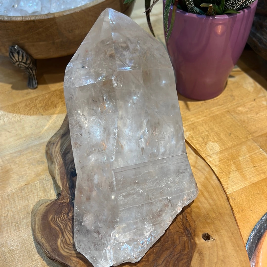 Large Lemurian Quartz Point