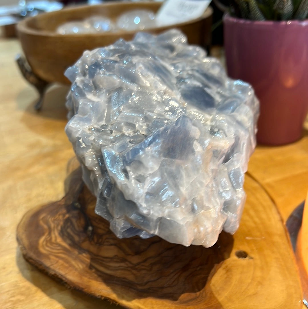 Blue Calcite Chunk