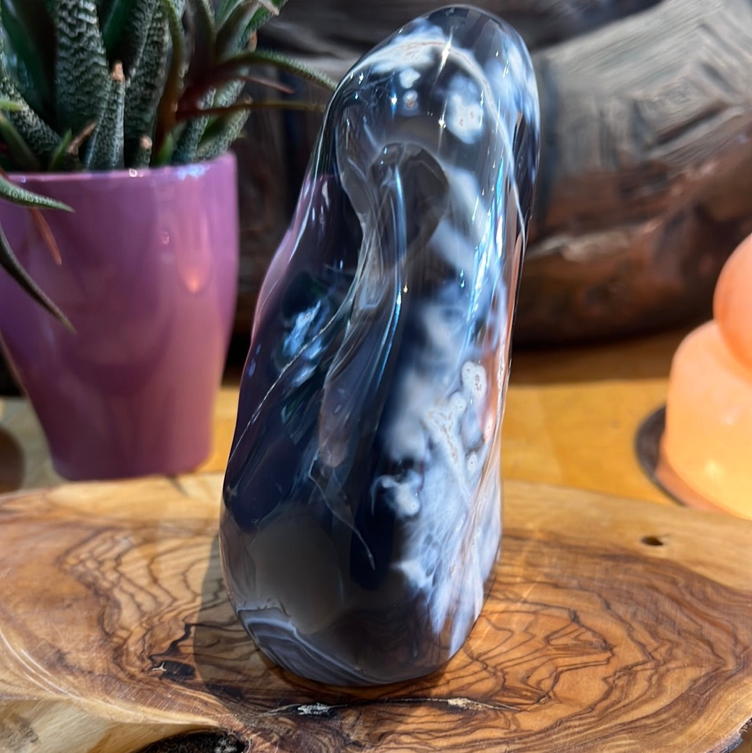 Orca Agate Freeform