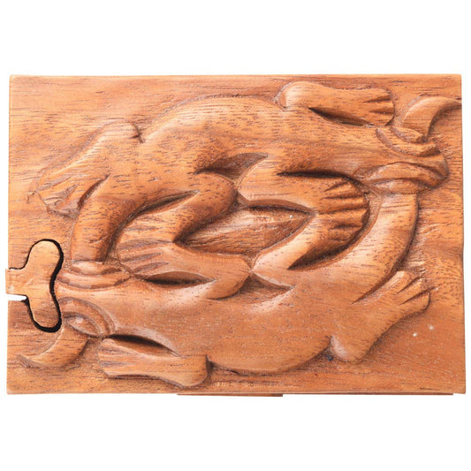 Double Gecko Puzzle Box