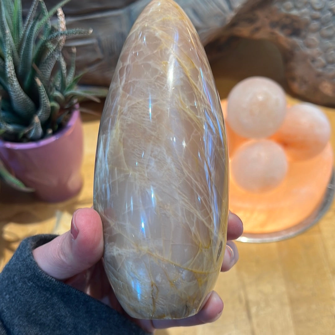 Peach Moonstone Freeform