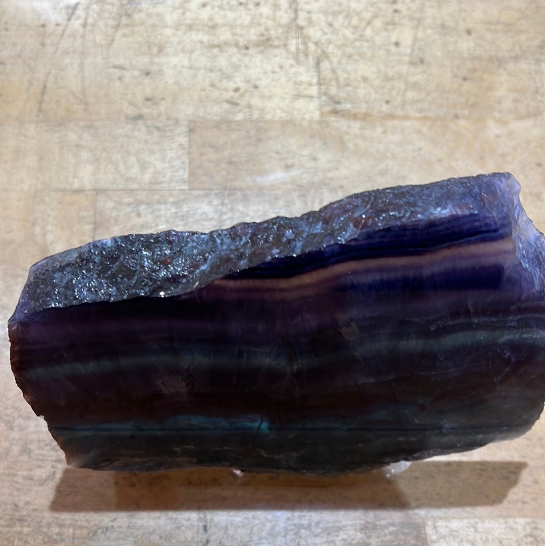 Rainbow Fluorite Slab