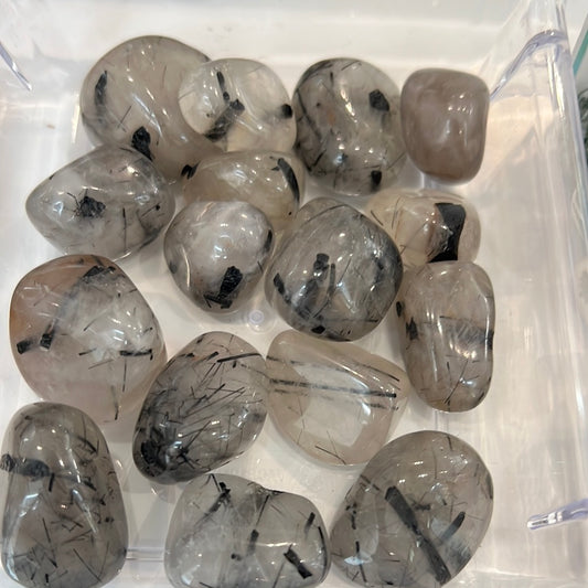 Tourmalated Quartz Tumble