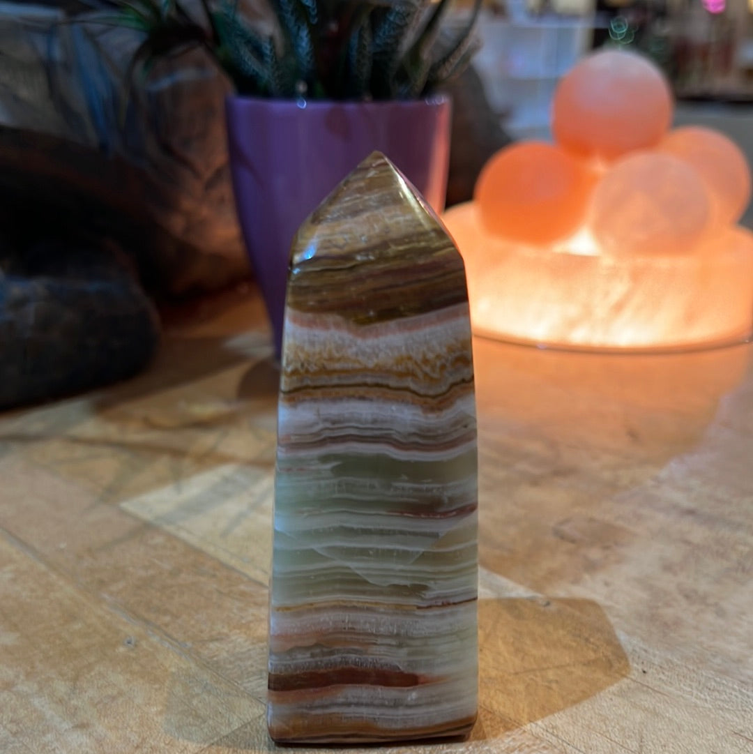 Banded Onyx Tower