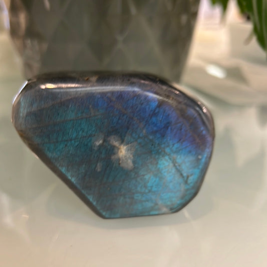 Labradorite Freeform Turquoise And Purple