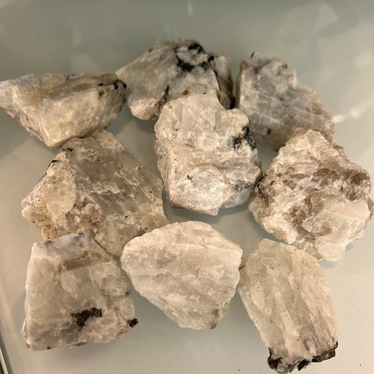 Raw Rainbow Moonstone