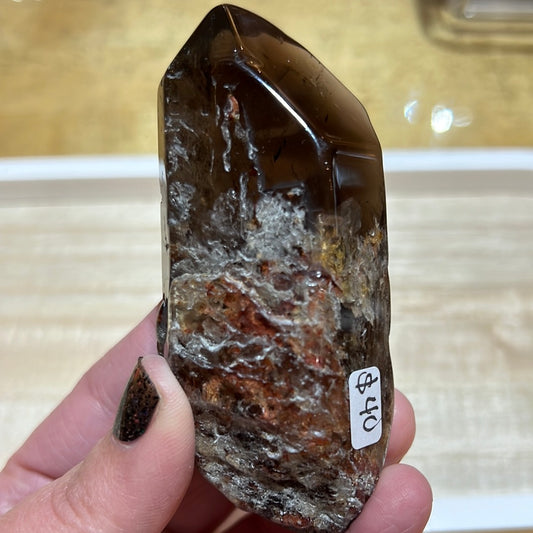 Smoky Quartz Tower