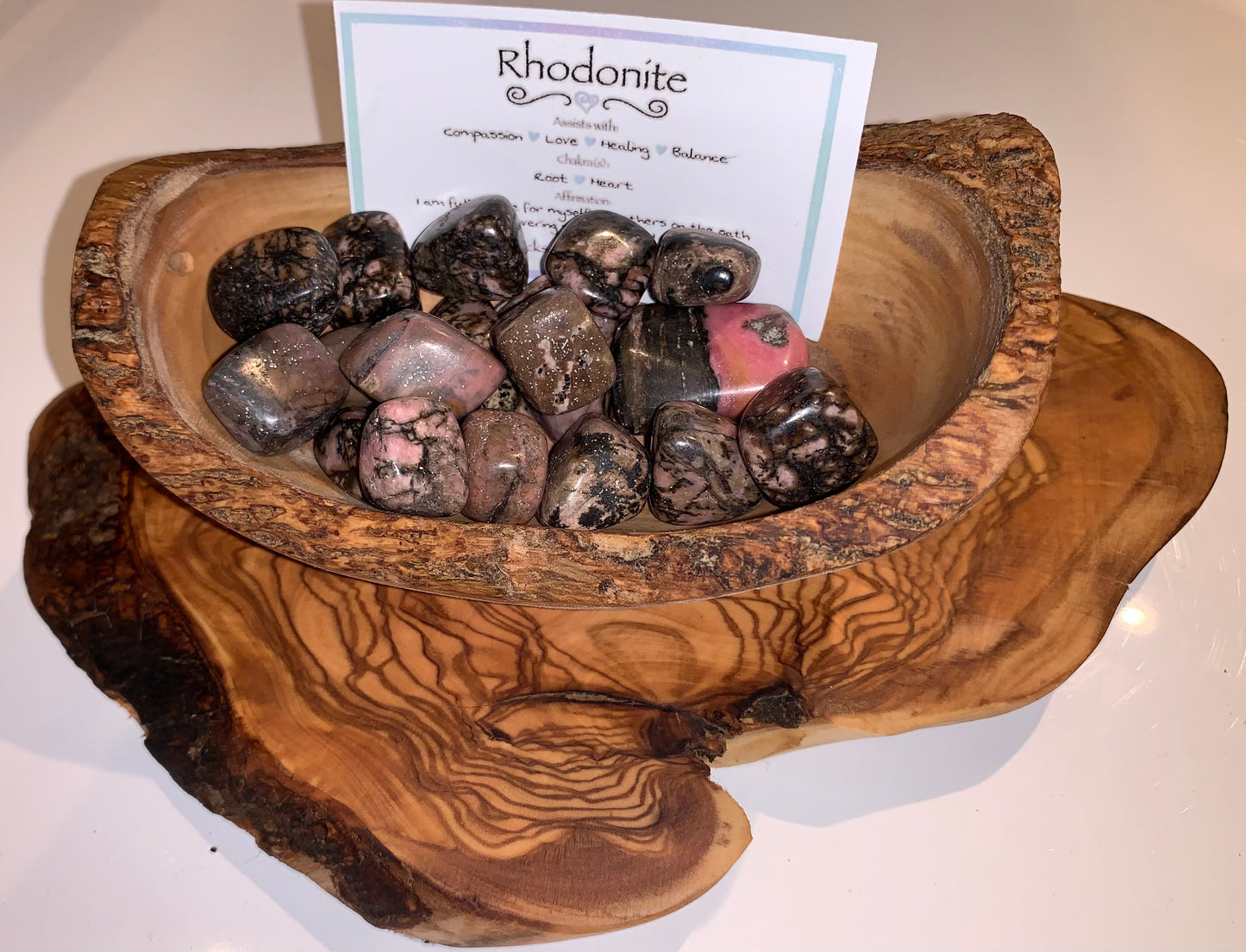 Rhodonite Tumble