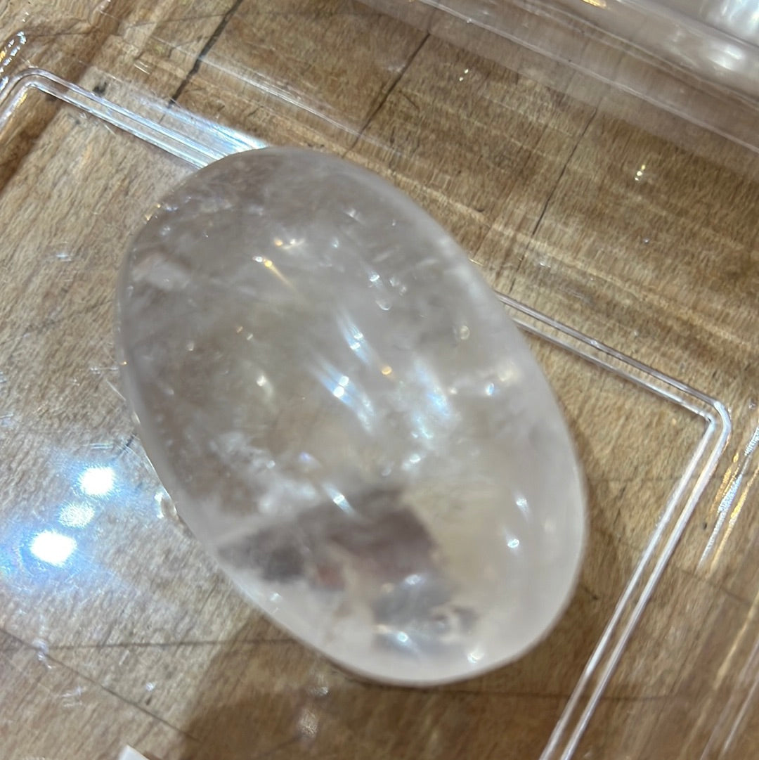 Clear Quartz Palmstone
