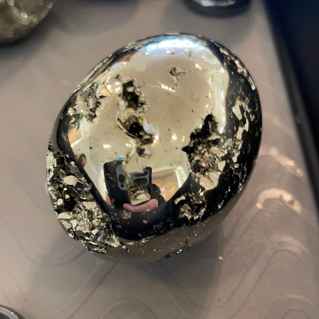 Pyrite Egg