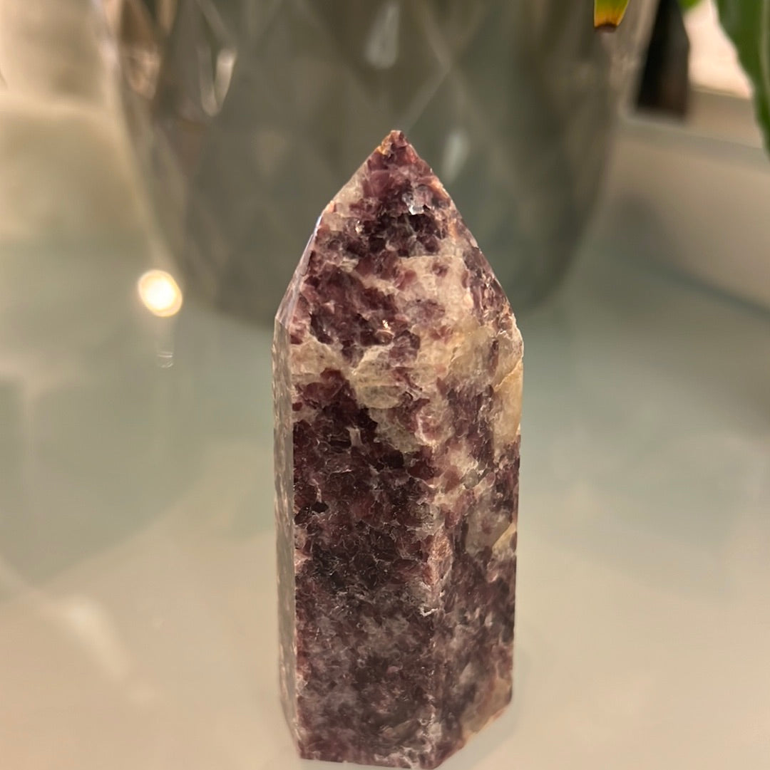Lepidolite Tower